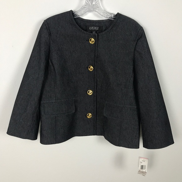 Kasper Jackets & Blazers - Kasper Size 10 Catalina Jacket Blazer New With Tag